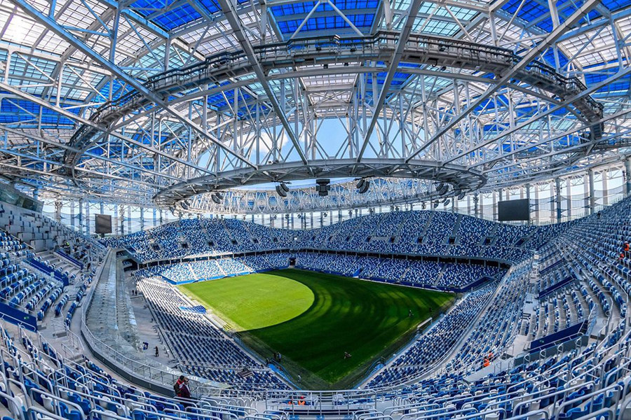 阿拉善盟篮球场网架案例